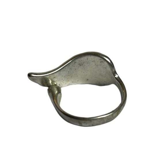 Sterling Silver Ring Angel Bird Wing Vintage Ladies Approximately Size 9 - Picture 4 of 8